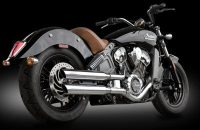 Indian Scout Bobber Scout Sixty Exhaust Systems by RCX 1 509